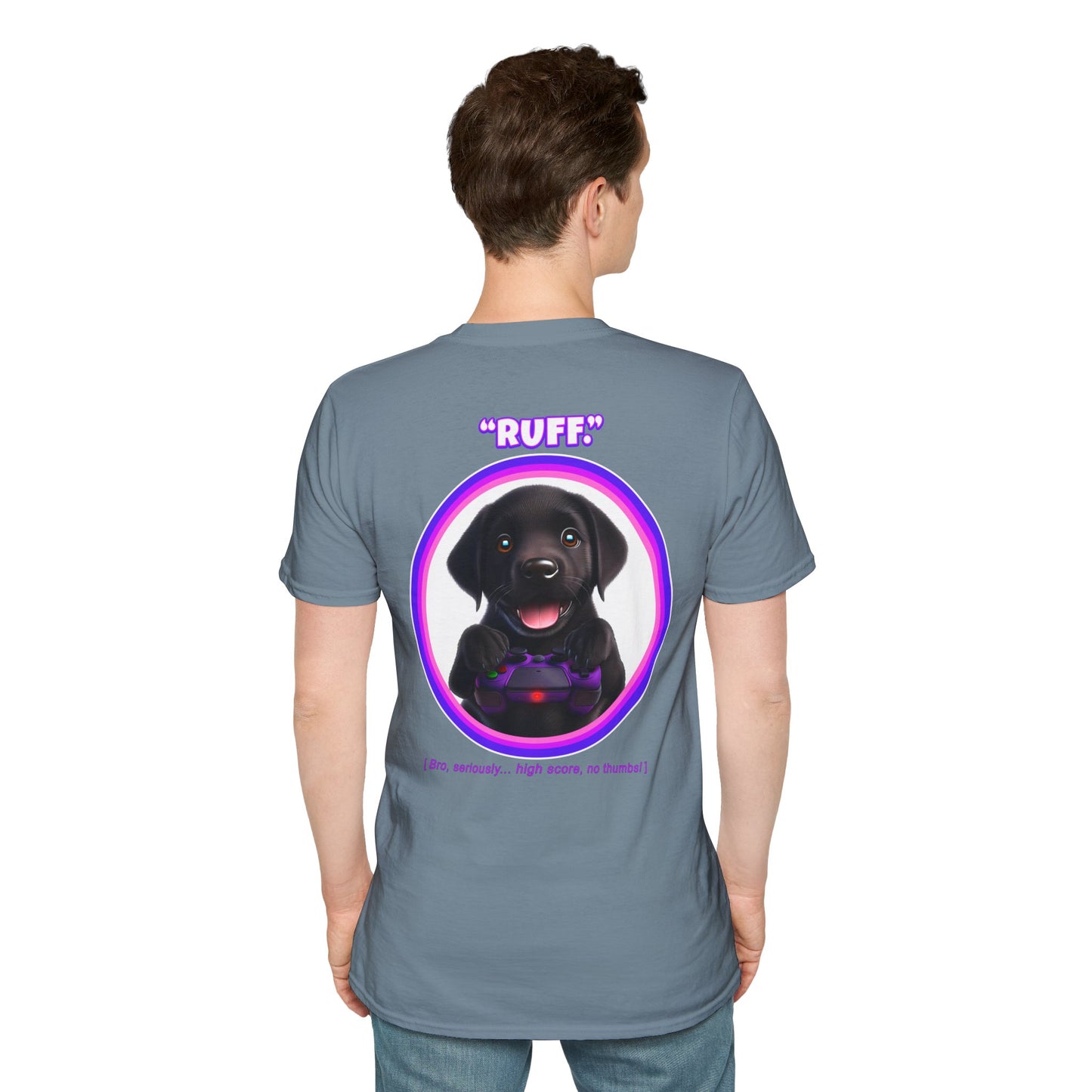 Black Lab Ruff (Purple)