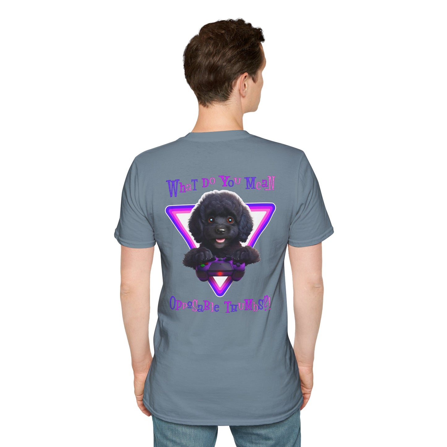 Black Poodle What? (Purple)