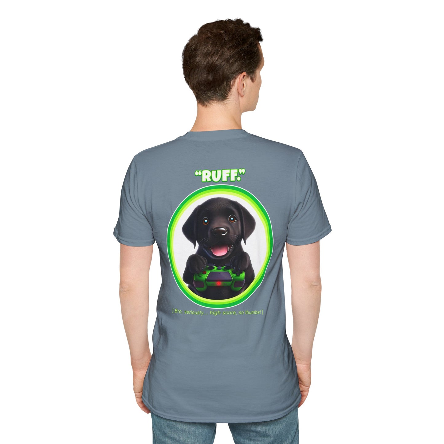 Black Lab Ruff (Green)
