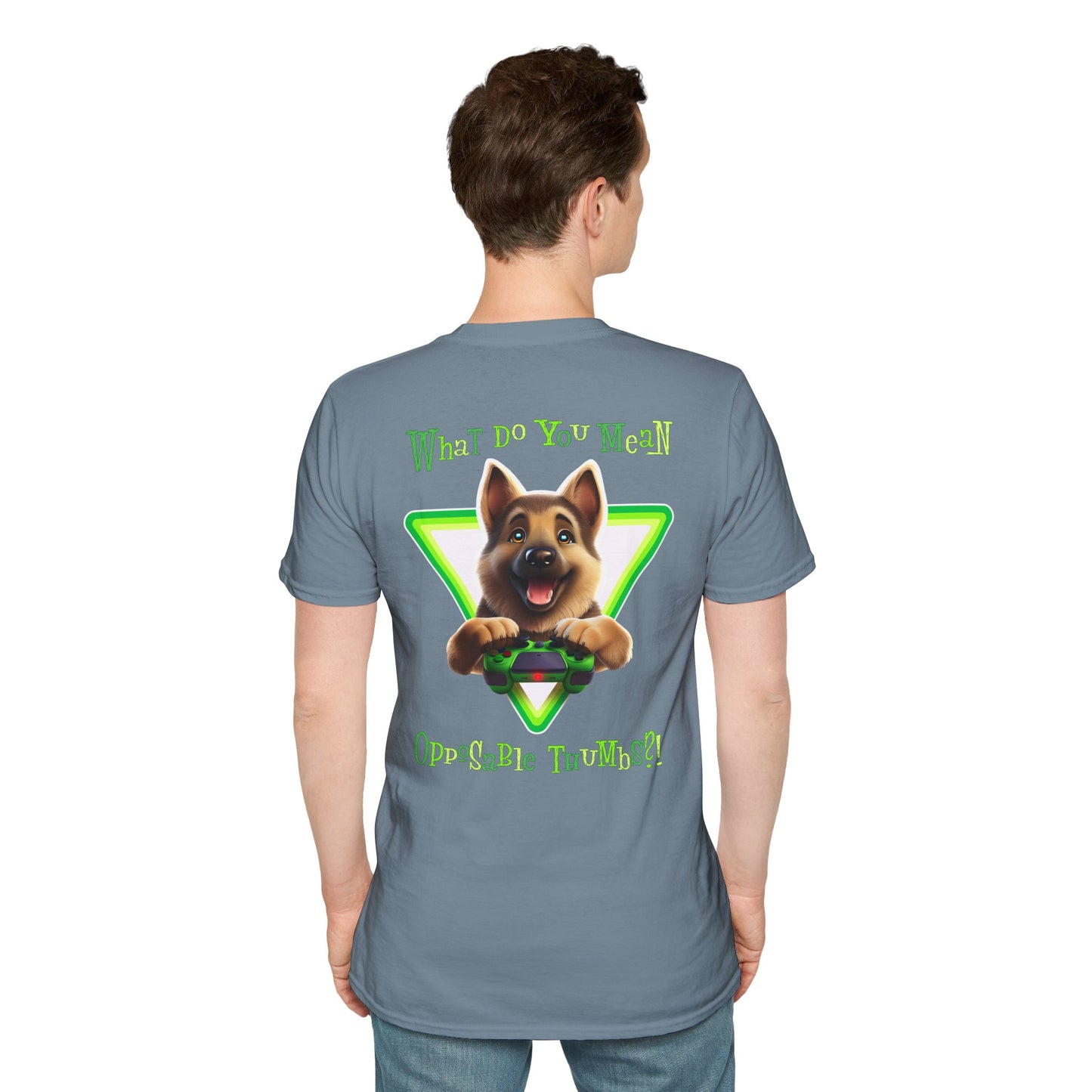 German Shepherd What? (Green)