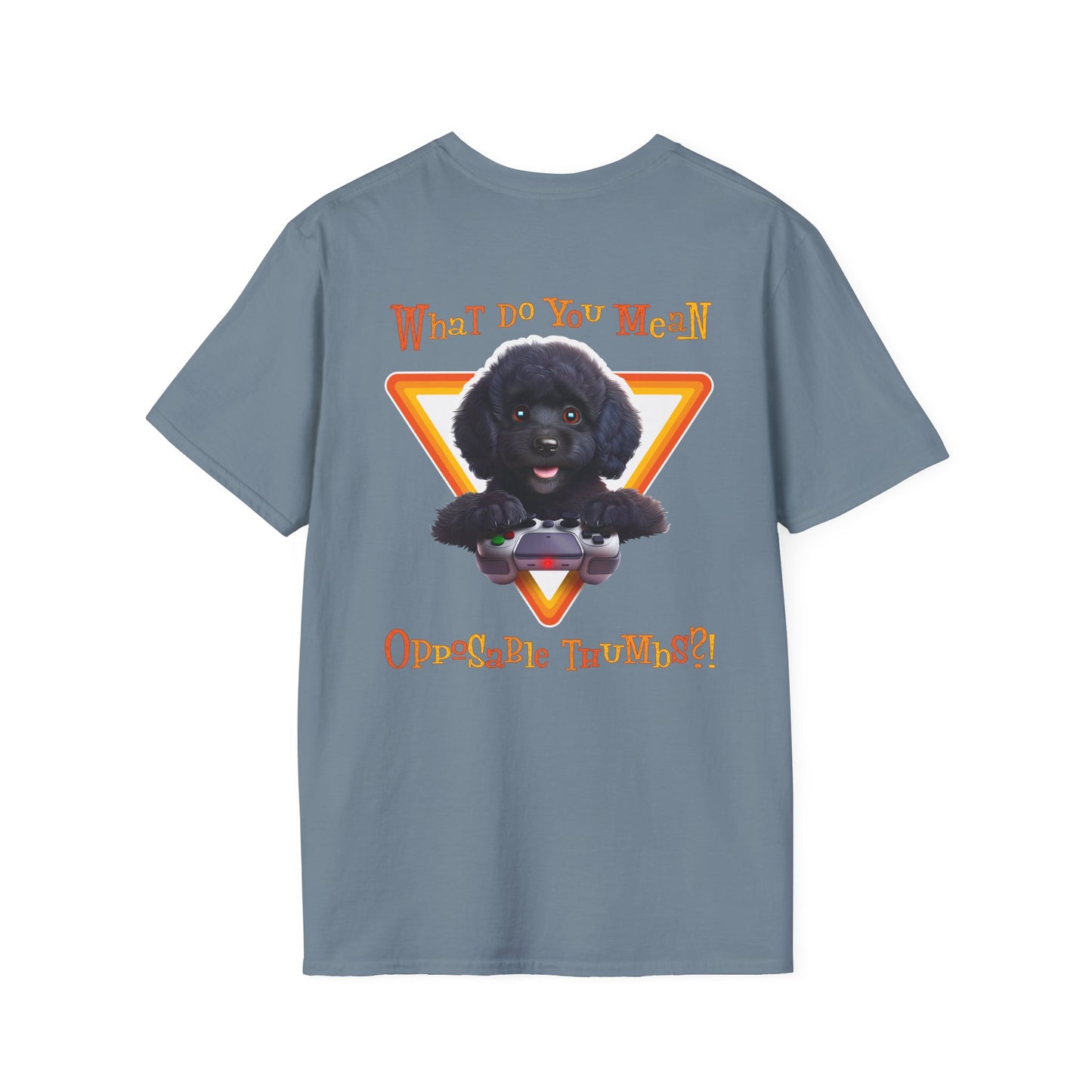 Black Poodle What? (Orange)