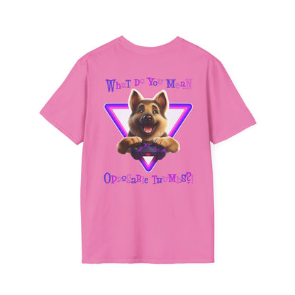 German Shepherd What? (Purple)