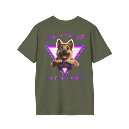 German Shepherd What? (Purple)