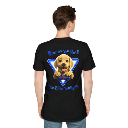 Yellow Lab What? (Blue)