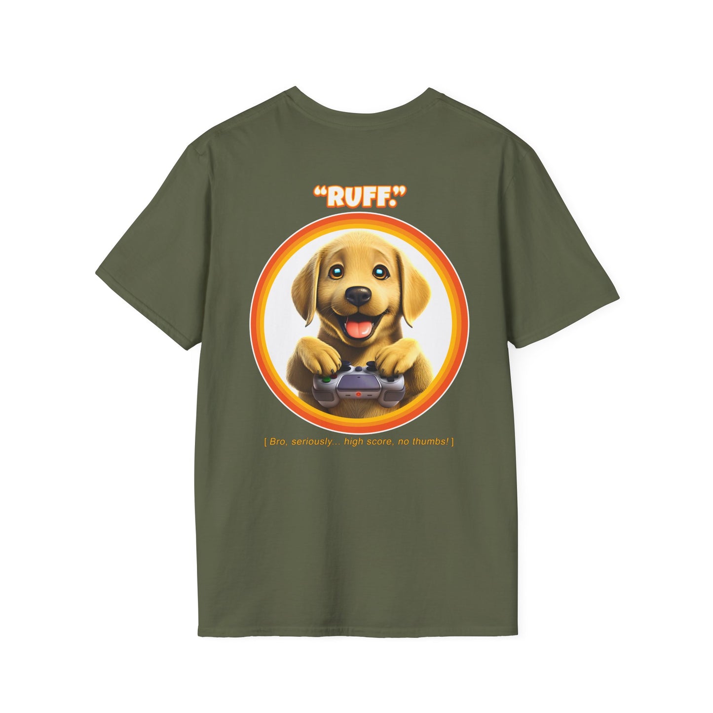 Yellow Lab Ruff (Orange)