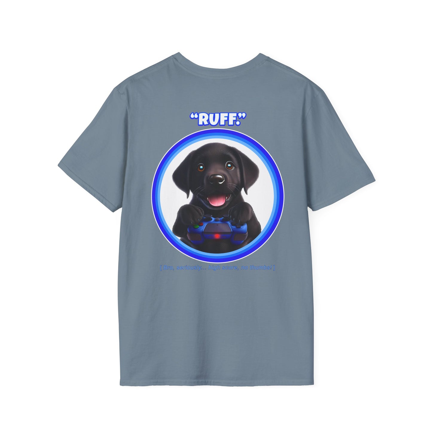 Black Lab Ruff (Blue)