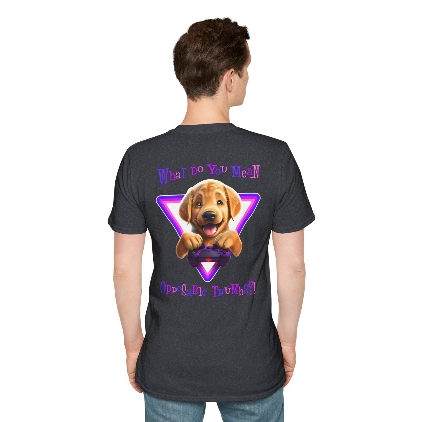 Golden Retriever What? (Purple)