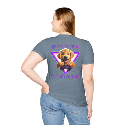 Golden Retriever What? (Purple)