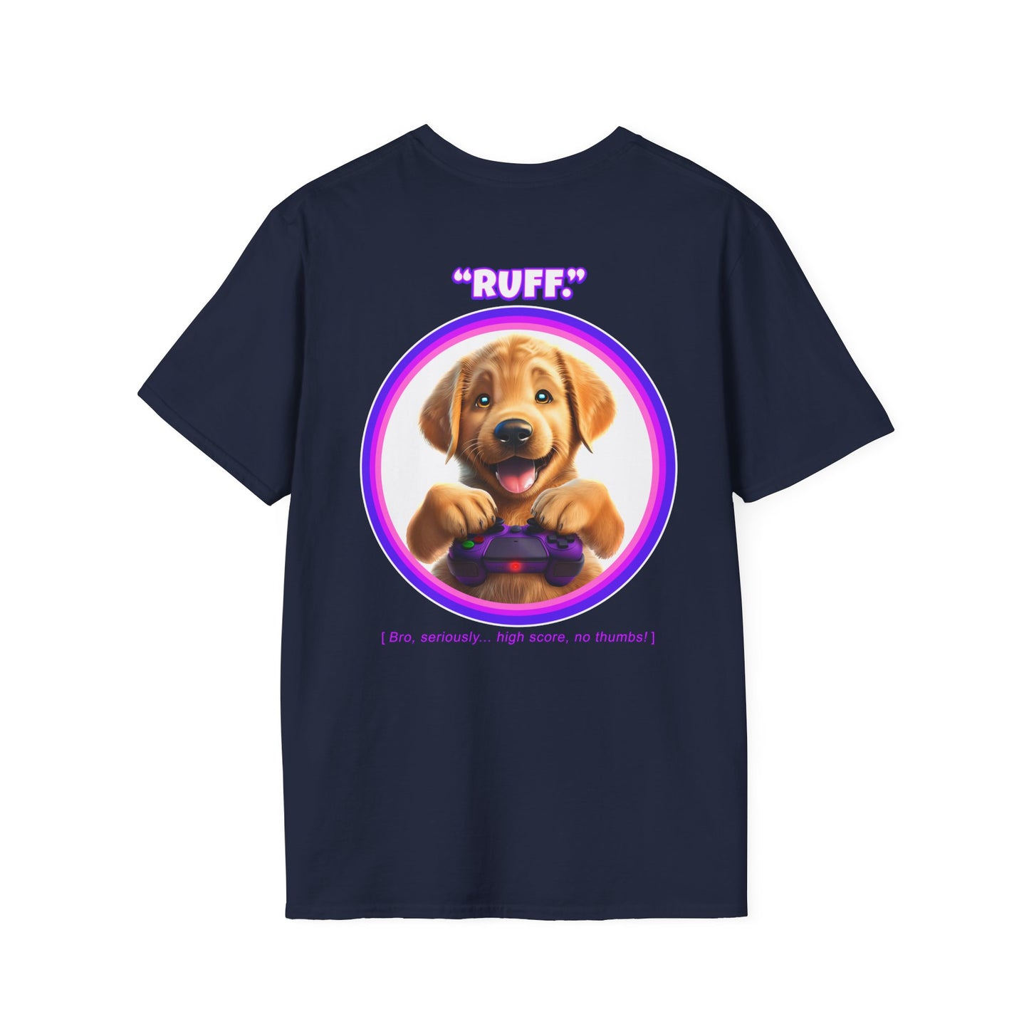 Golden Retriever Ruff (Purple)