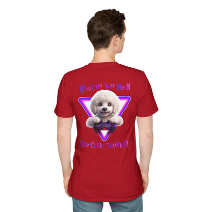 White Poodle What? (Purple)