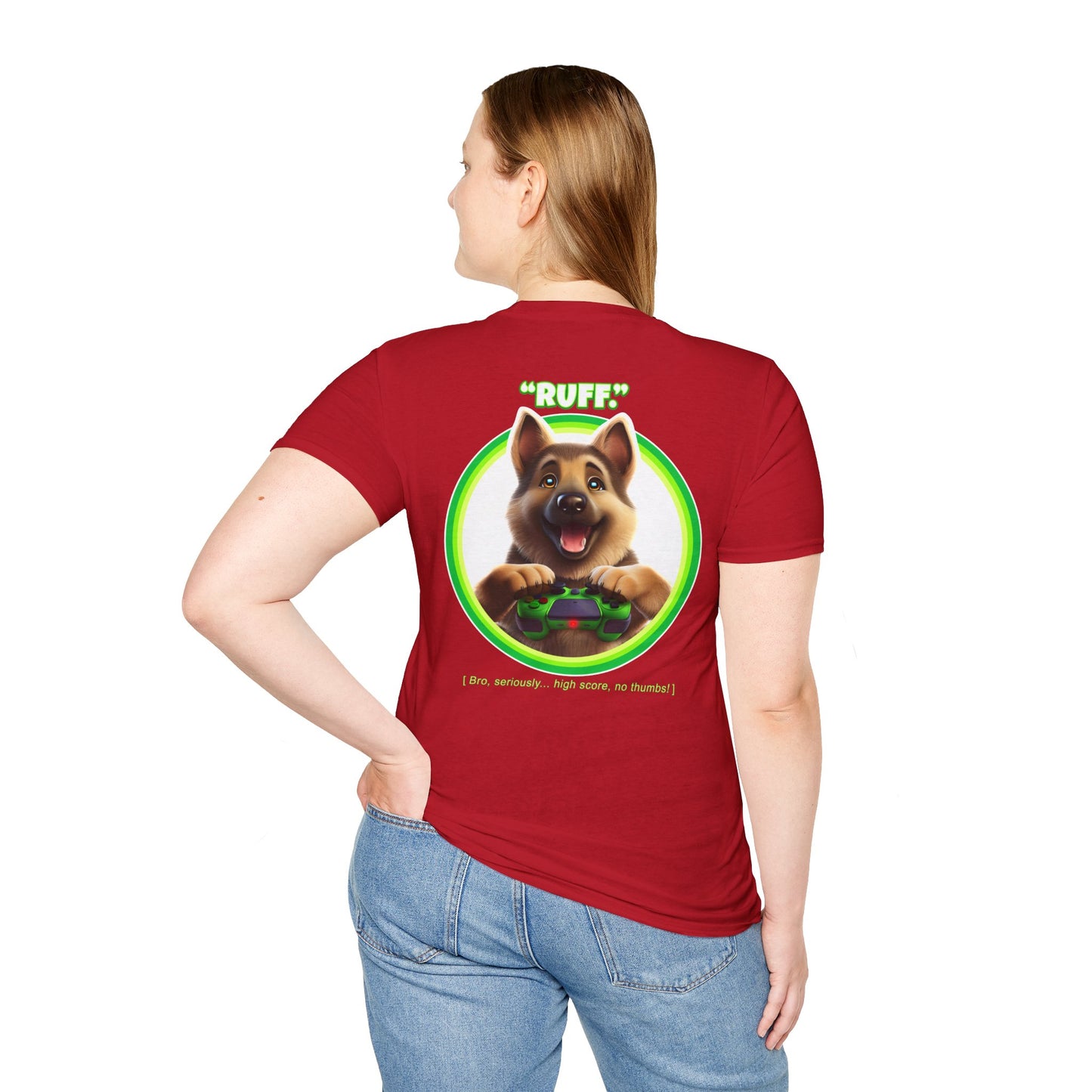 German Shepherd Ruff (Green)