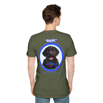 Black Lab Ruff (Blue)