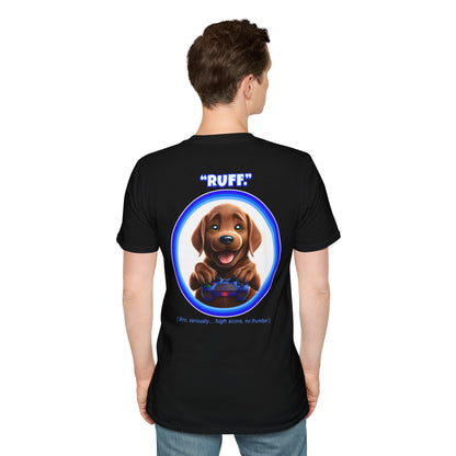 Chocolate Lab Ruff (Blue)