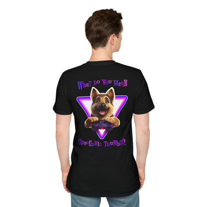 German Shepherd What? (Purple)