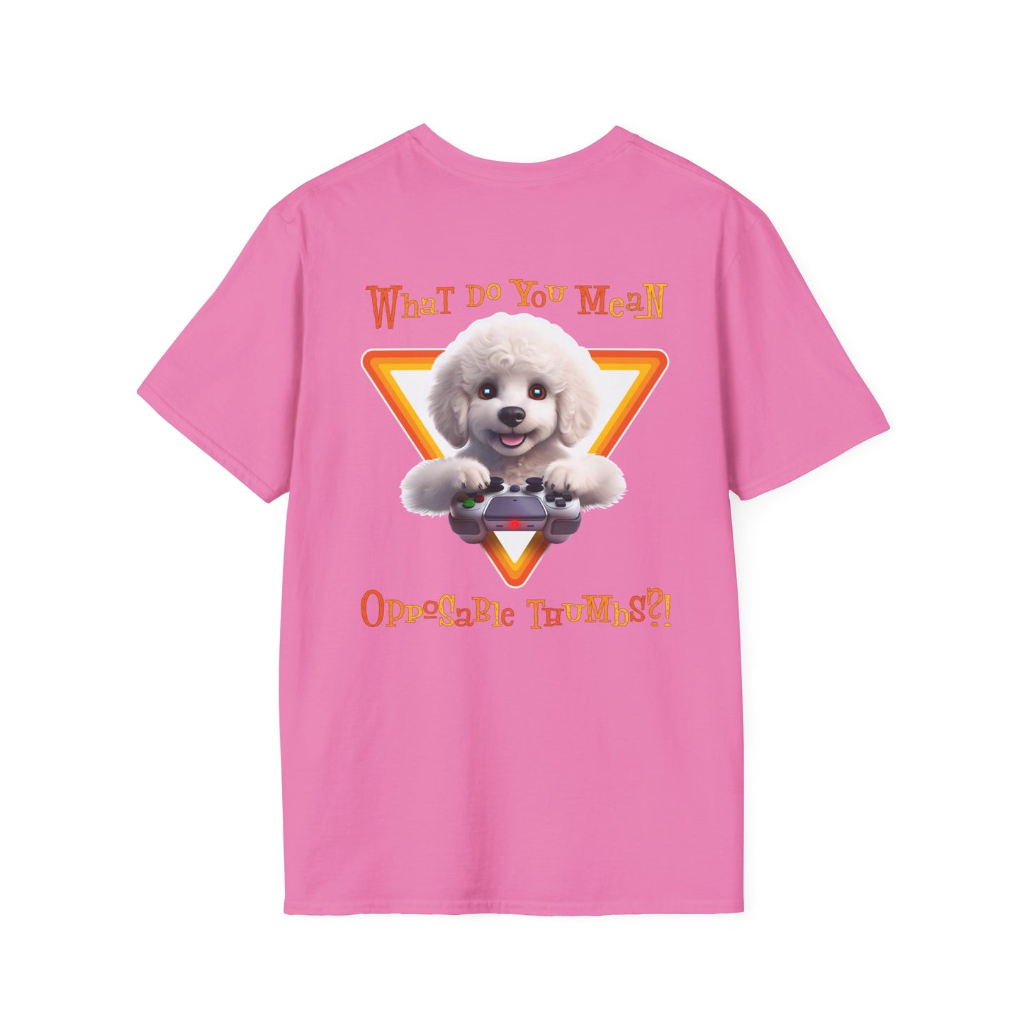 White Poodle What? (Orange)