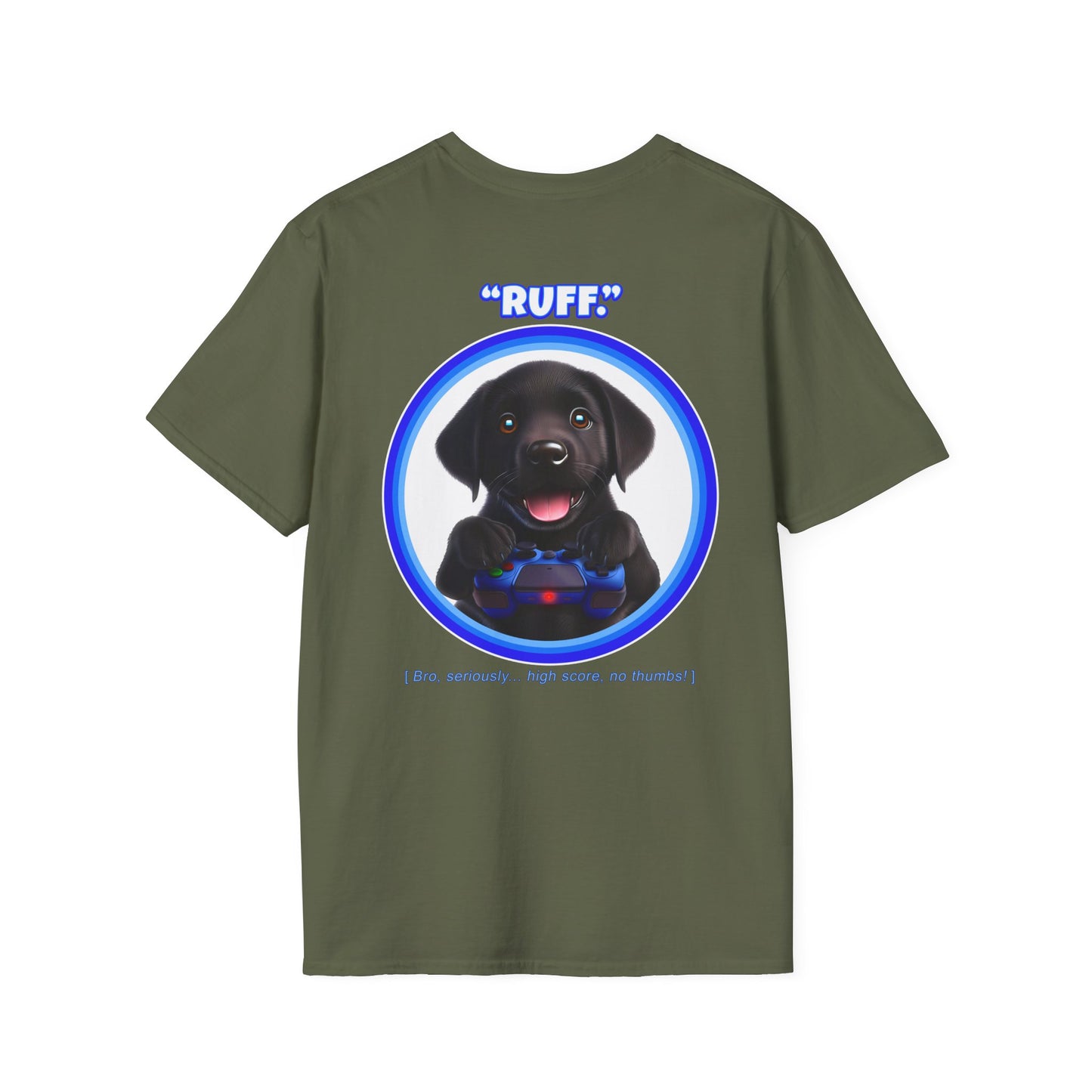 Black Lab Ruff (Blue)