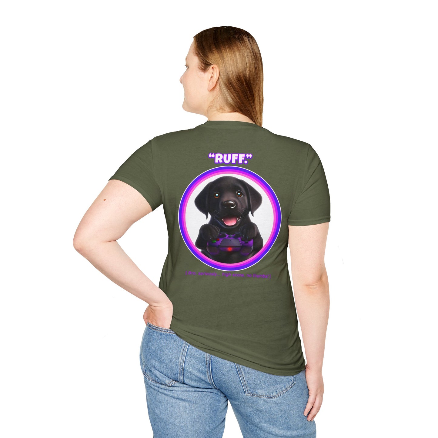 Black Lab Ruff (Purple)