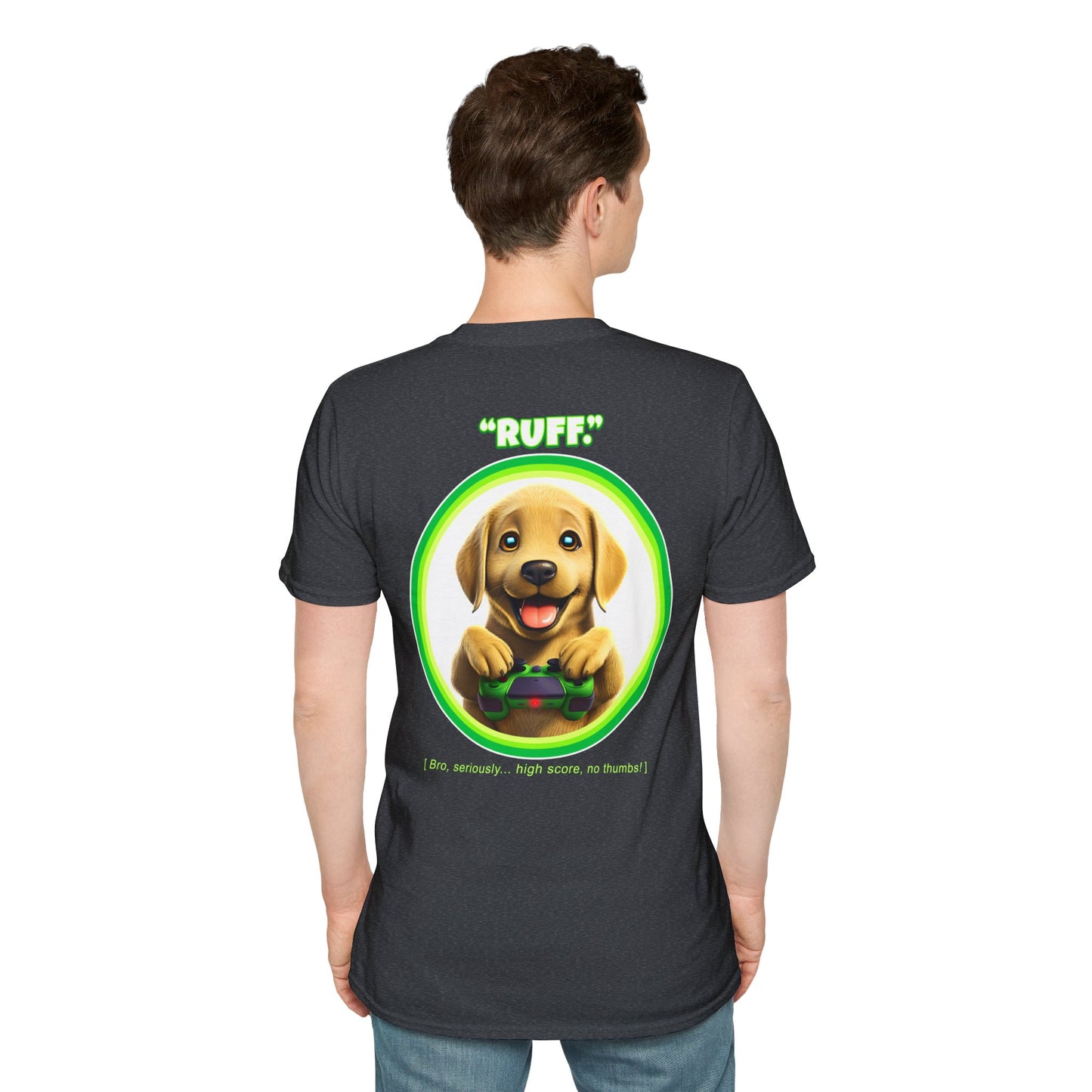 Yellow Lab Ruff (Green)