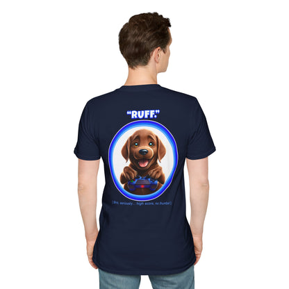 Chocolate Lab Ruff (Blue)