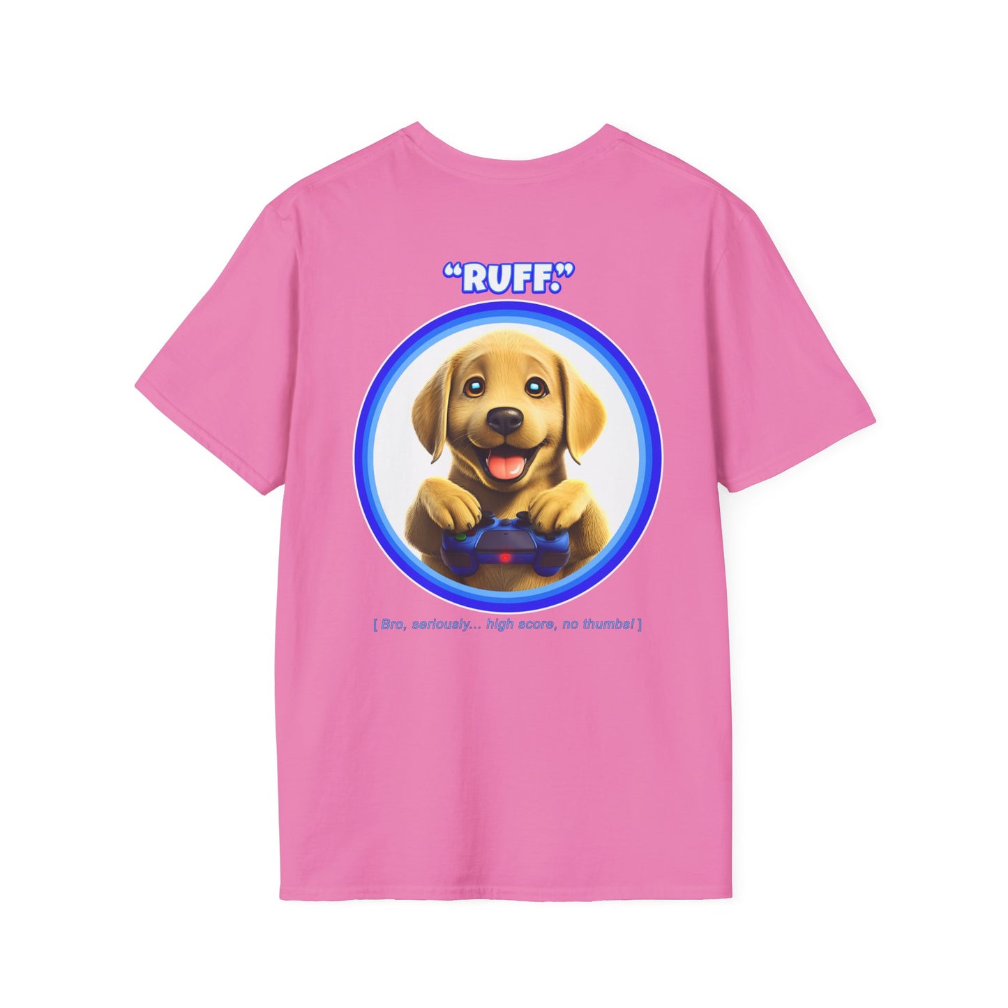 Yellow Lab Ruff (Blue)