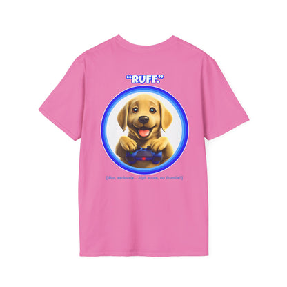 Yellow Lab Ruff (Blue)