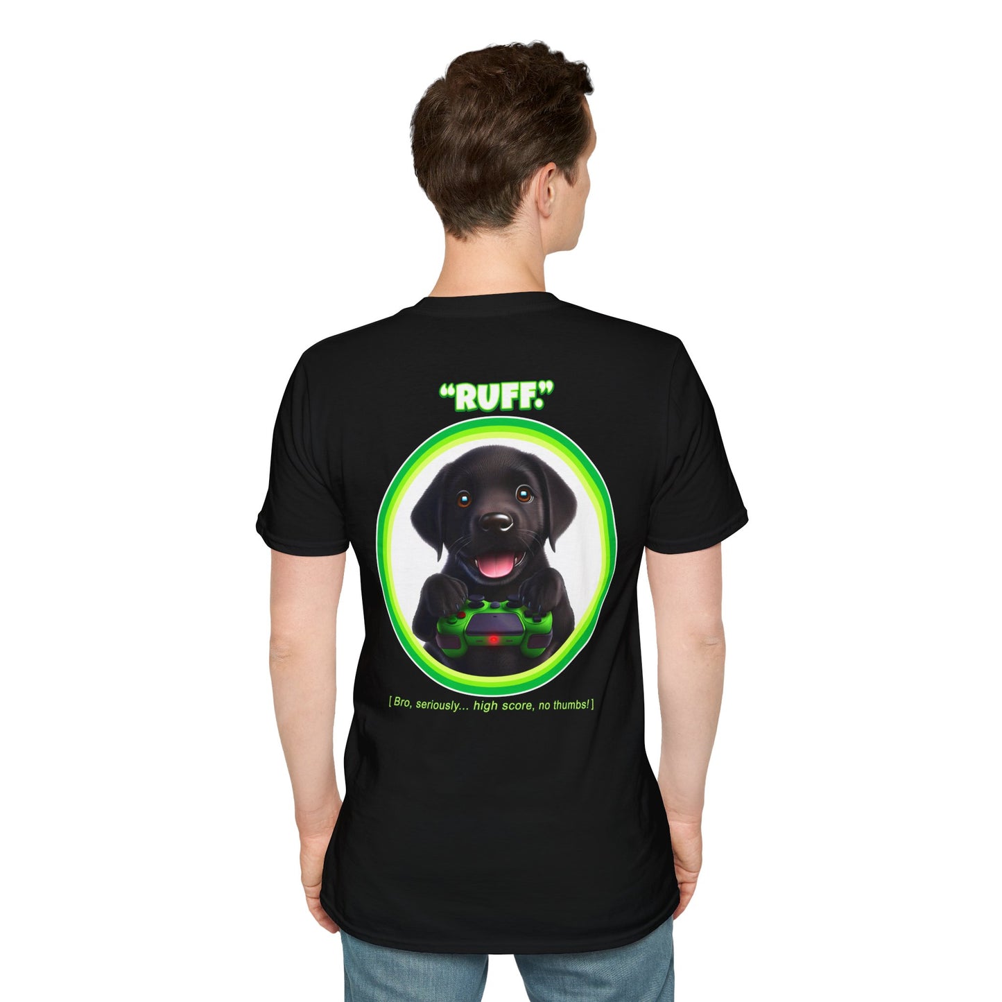 Black Lab Ruff (Green)