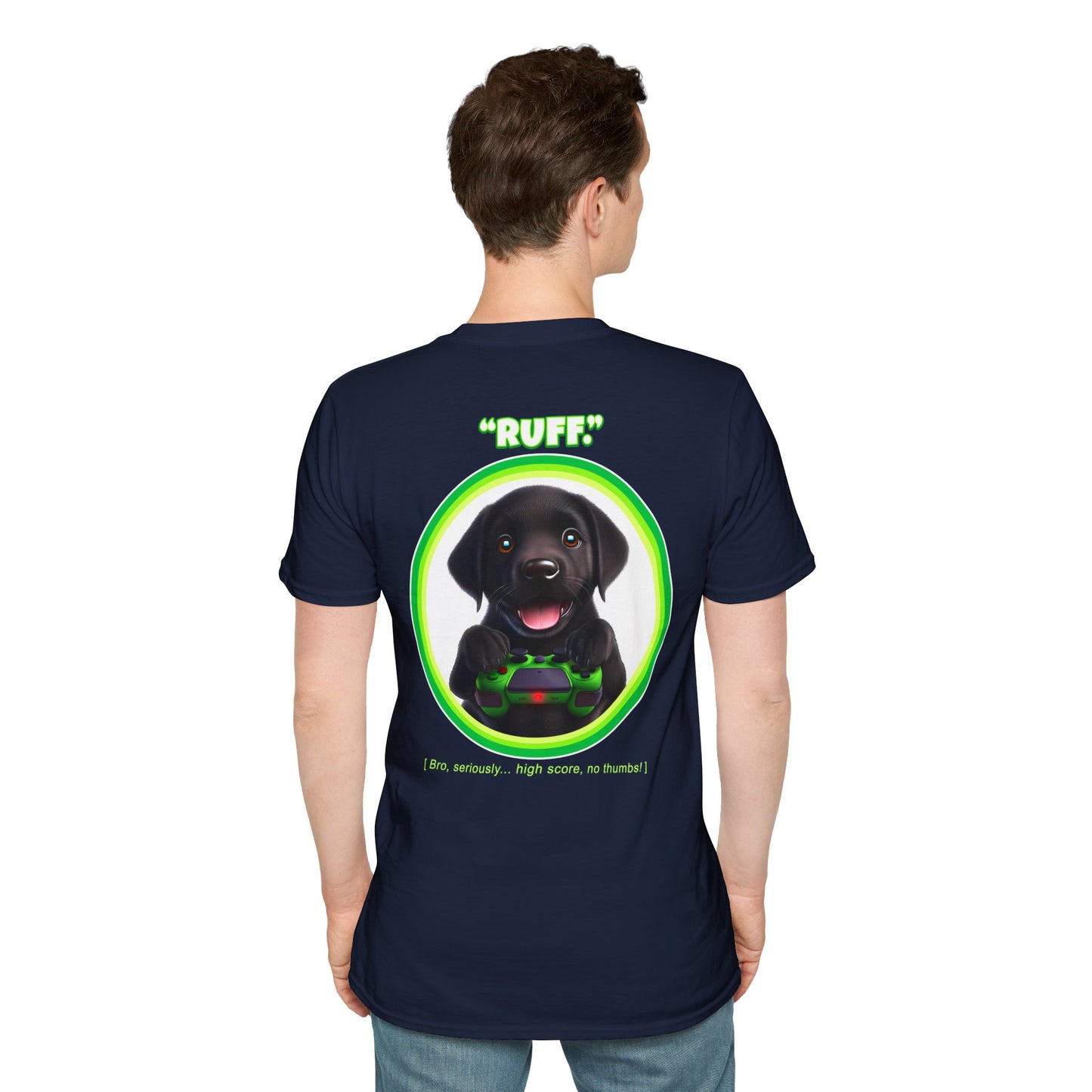 Black Lab Ruff (Green)