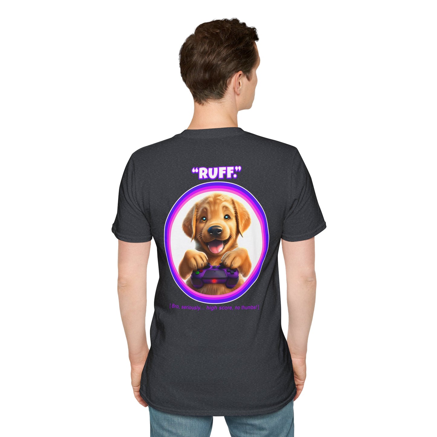 Golden Retriever Ruff (Purple)