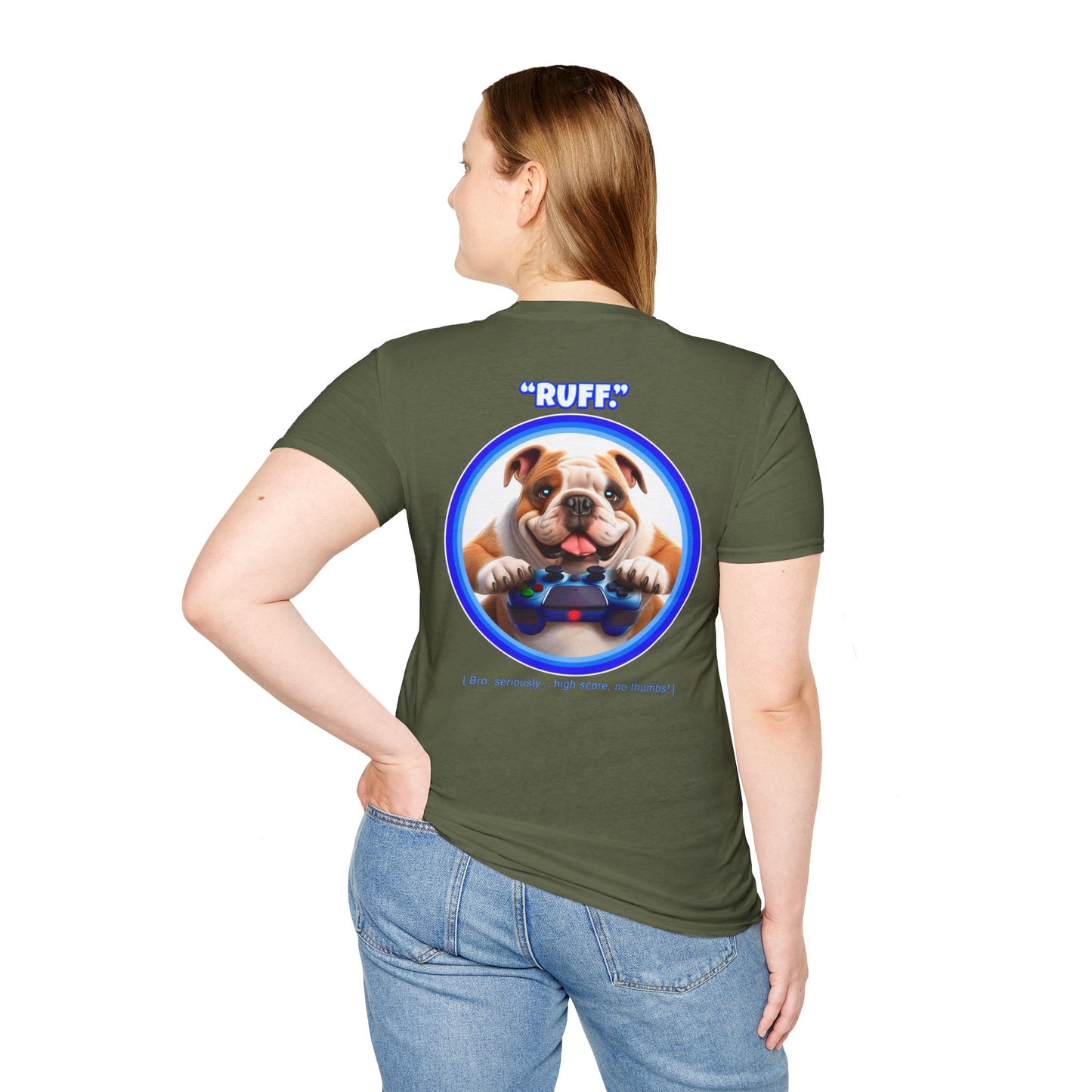 Bulldog Ruff (Blue)