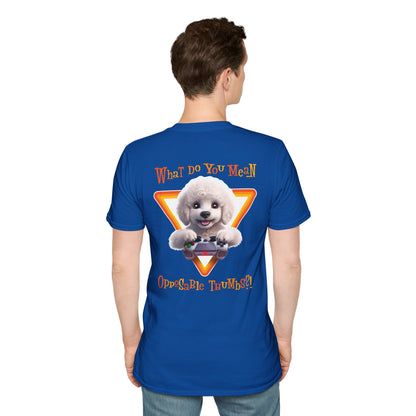 White Poodle What? (Orange)