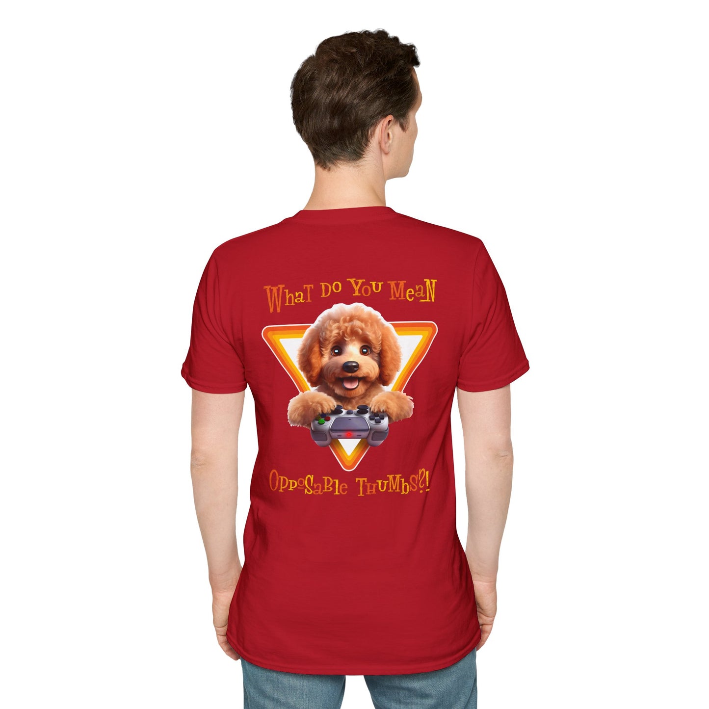 Red Poodle What? (Orange)