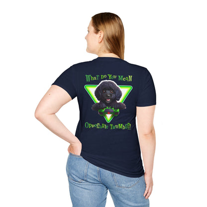 Black Poodle What? (Green)