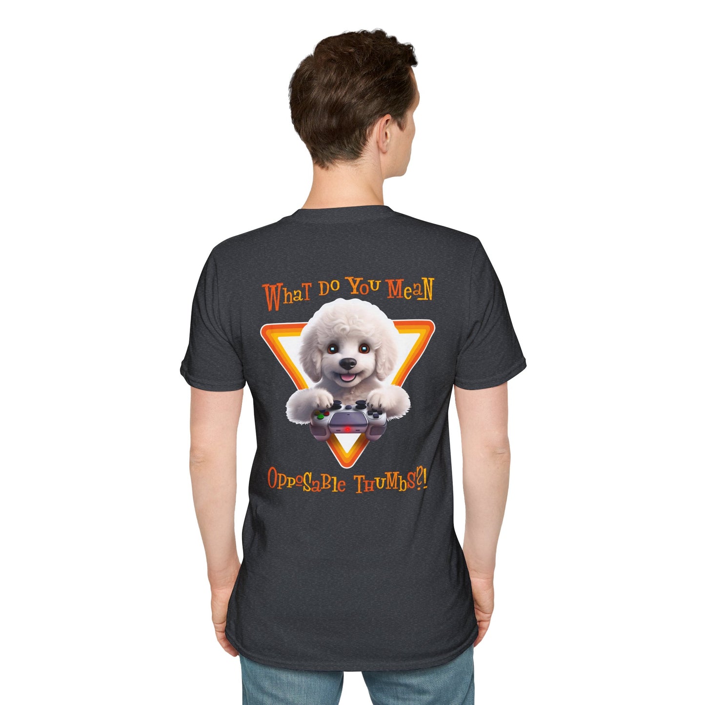 White Poodle What? (Orange)