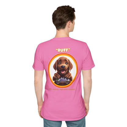 Chocolate Lab Ruff (Orange)