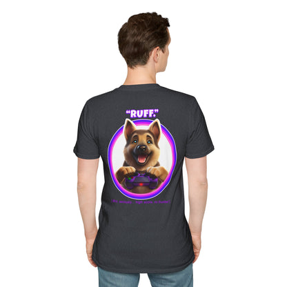 German Shepherd Ruff (Purple)