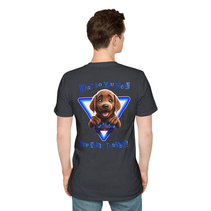 Chocolate Lab What? (Blue)