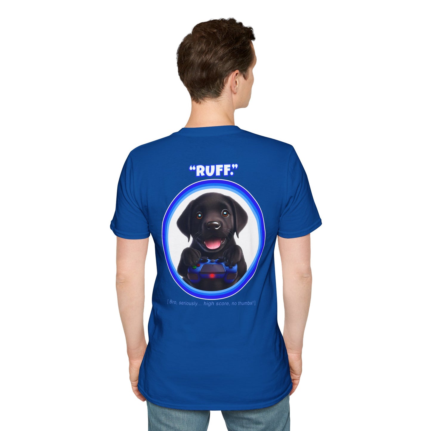 Black Lab Ruff (Blue)