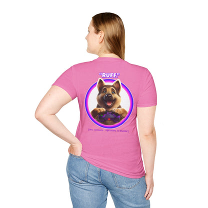 German Shepherd Ruff (Purple)