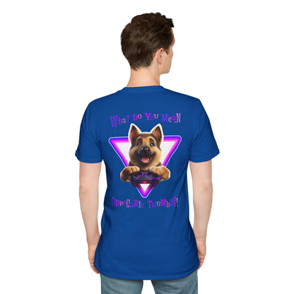 German Shepherd What? (Purple)