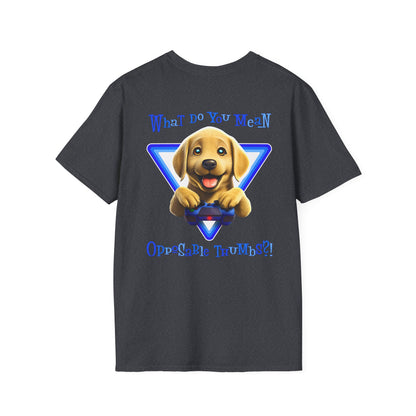 Yellow Lab What? (Blue)