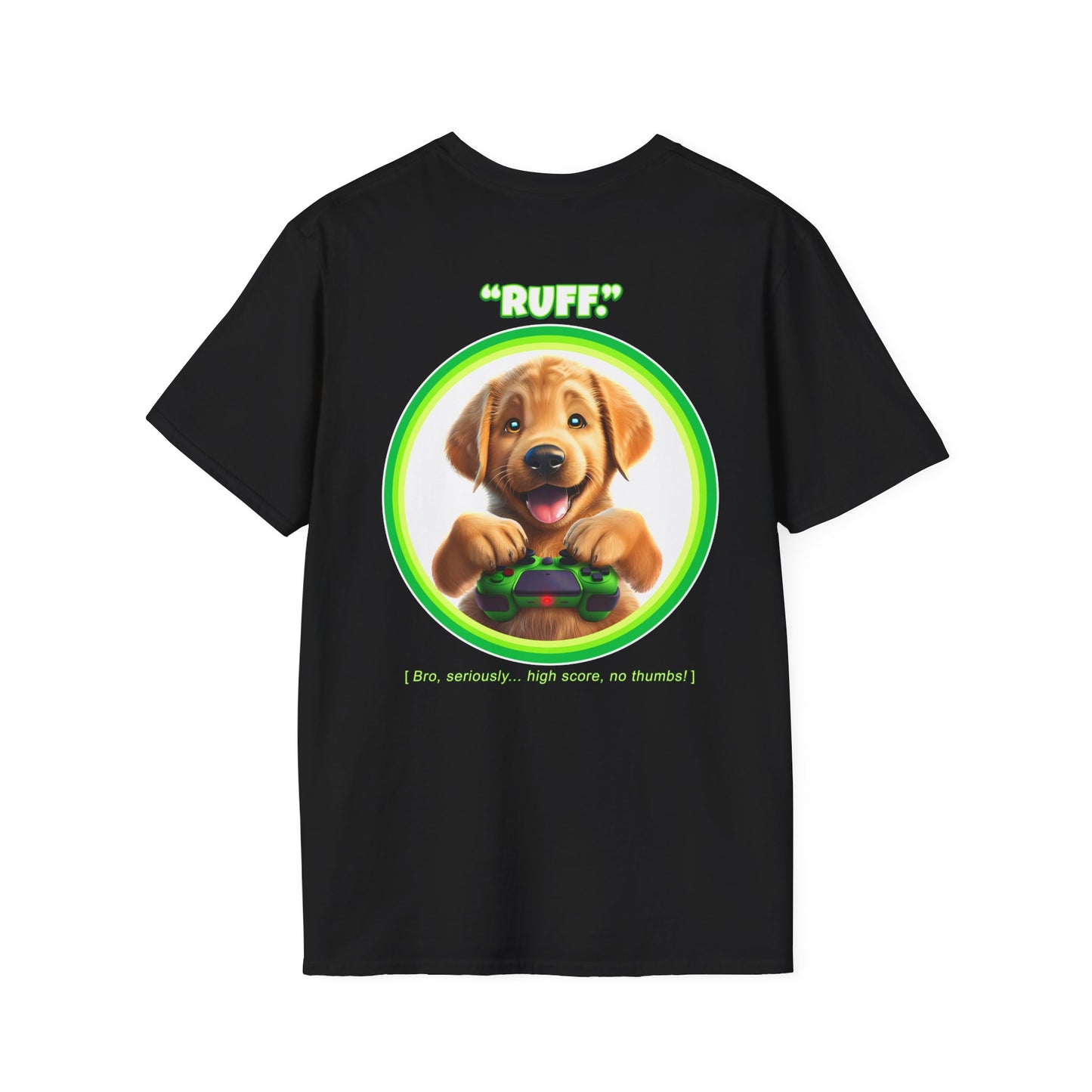 Golden Retriever Ruff (Green)