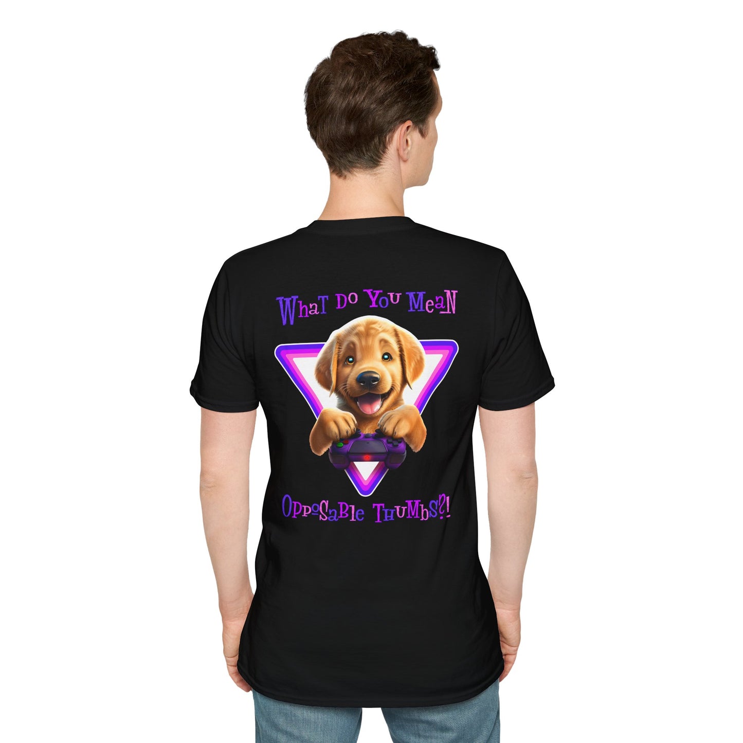 Golden Retriever What? (Purple)