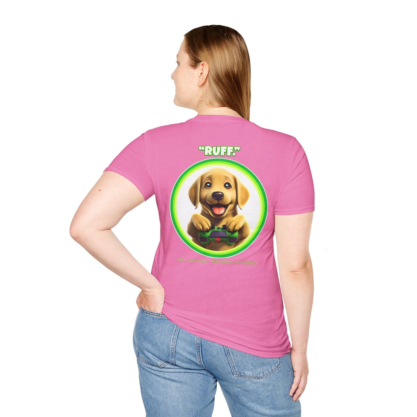 Yellow Lab Ruff (Green)