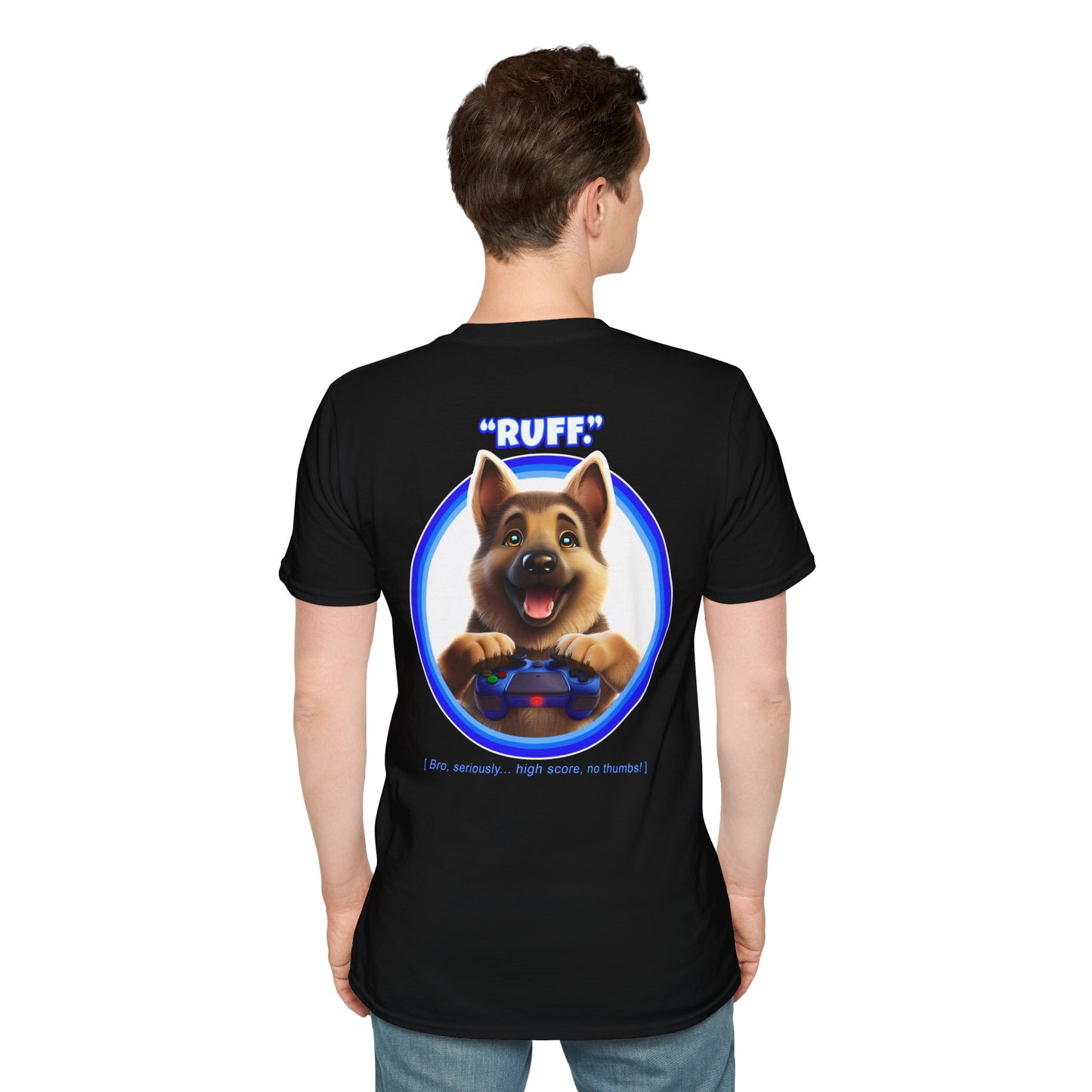 German Shepherd Ruff (Blue)