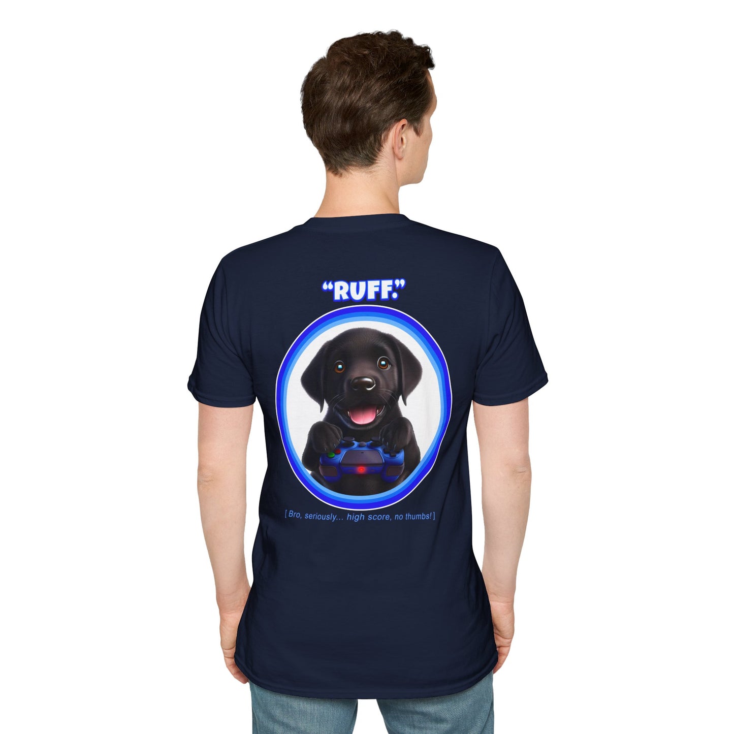 Black Lab Ruff (Blue)