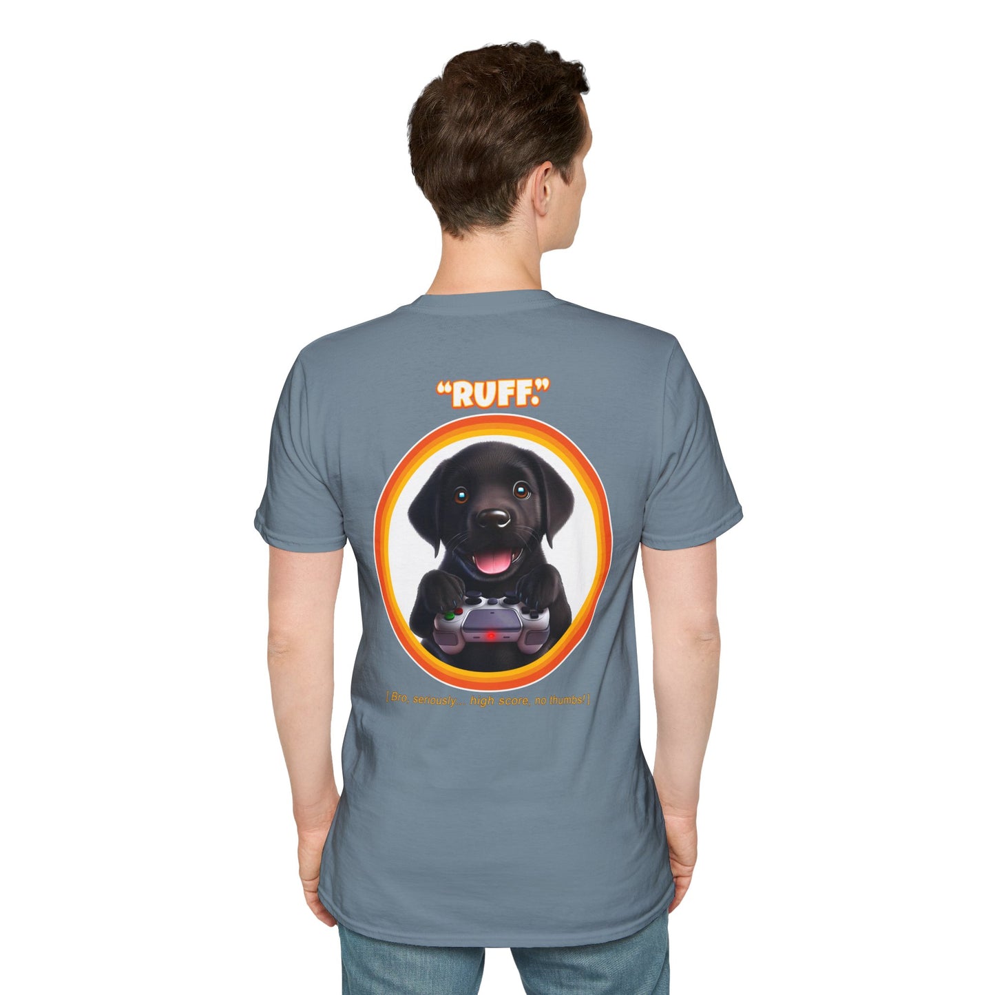 Black Lab Ruff (Orange)