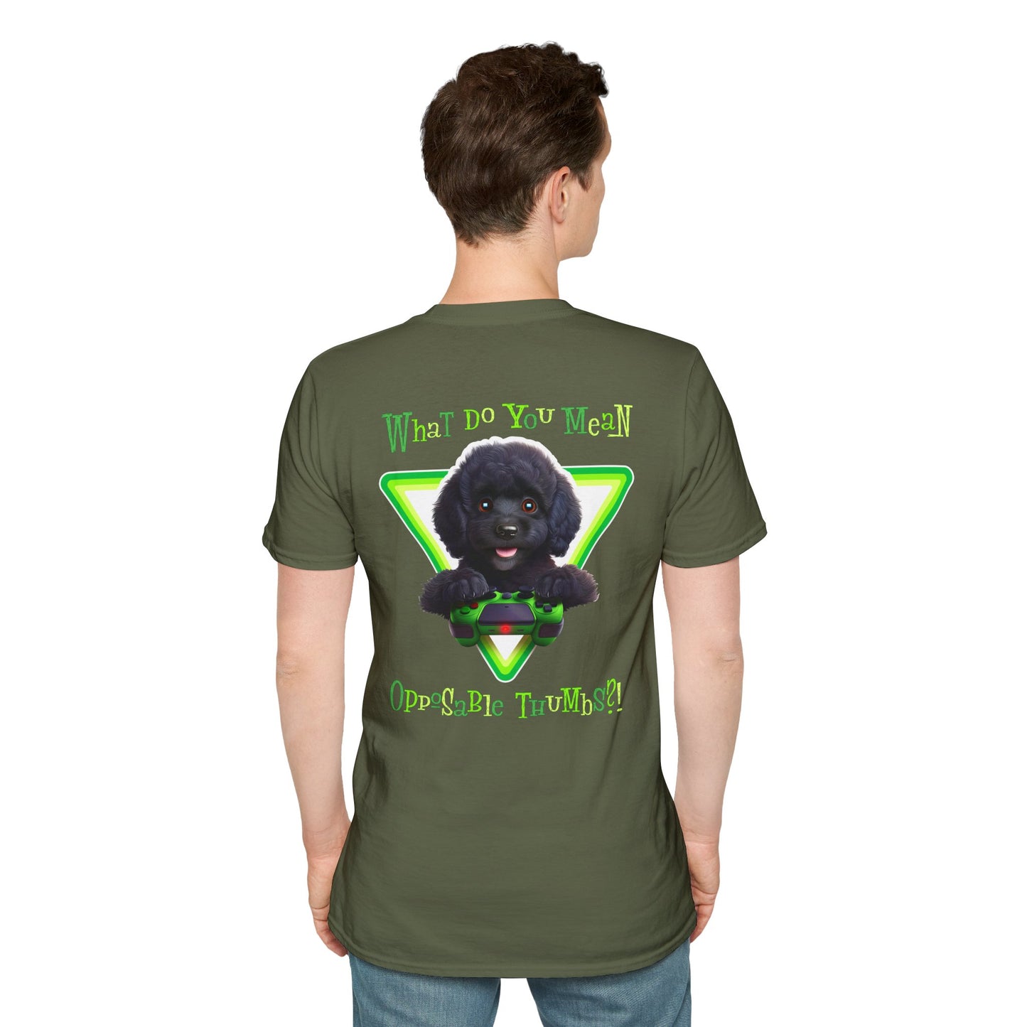 Black Poodle What? (Green)