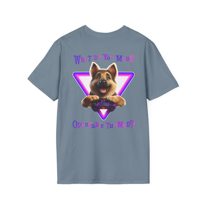 German Shepherd What? (Purple)