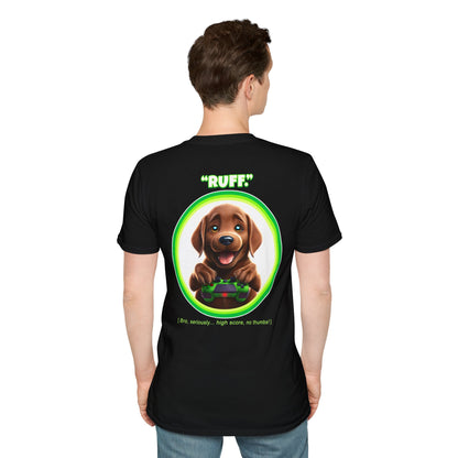 Chocolate Lab Ruff (Green)