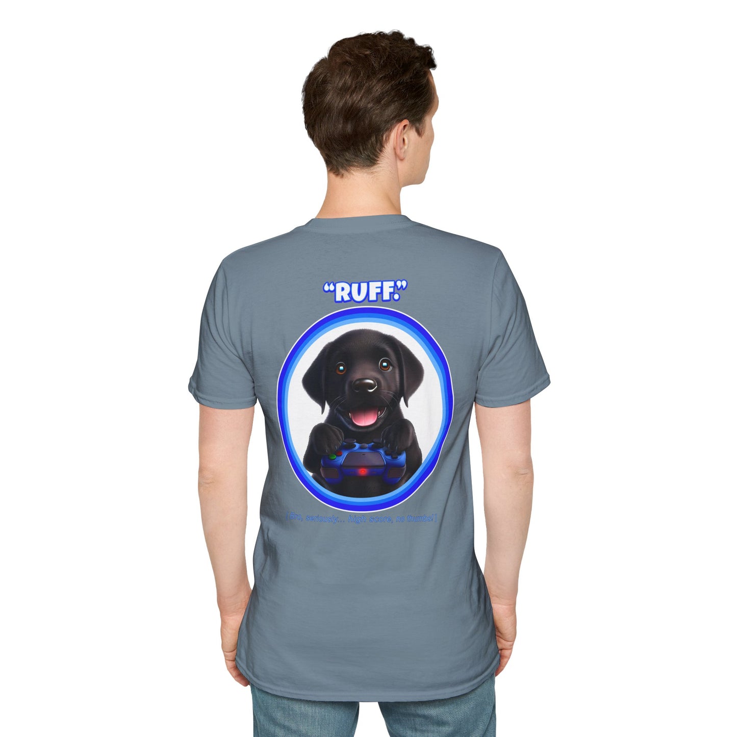 Black Lab Ruff (Blue)